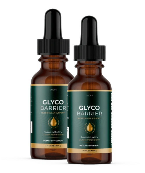 Glyco Barrier Drops 2 bottles package